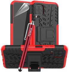 iCatchy For Huawei P40 Lite Case Heavy Duty Tough Rugged Shockproof Hybrid Kickstand Hard Case Compatible with Huawei P40 Lite Phone Cover image 1