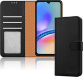 iCatchy for Samsung Galaxy A05S Case Leather Wallet Book Flip Folio Stand View Magnetic Protect RFID Blocking Cover Compatible with Samsung A05s Phone image 0