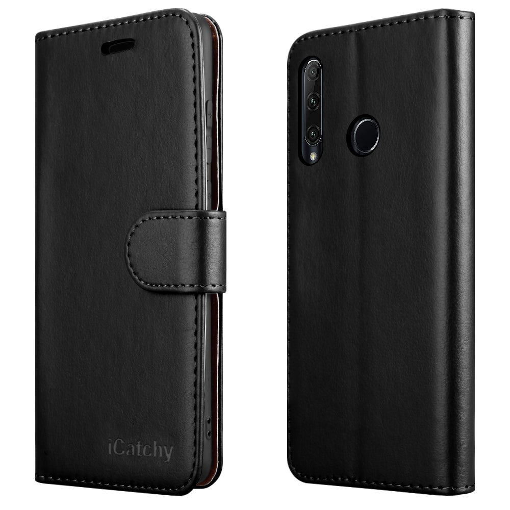 For Huawei Honor 20e Case Leather Wallet Book Flip Folio Stand View Cover Pouch for Huawei Honor 20e image 0