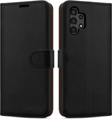 iCatchy for Samsung Galaxy A13 4G Case Leather Wallet Book Flip Folio Stand View Cover Pouch for Samsung Galaxy A13 4G image 1