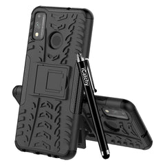 For Huawei P Smart 2021 Case, Heavy Duty Hard Tough Dual Layer Hybrid Shockproof Cover compatible For Huawei P Smart 2021 Phone Case