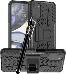 iCatchy for Motorola Moto G22 Case, Heavy Duty Armor Rugged Hard Tough Dual Layer Hybrid Shockproof Cover compatible with Motorola G22 Phone Case image 0
