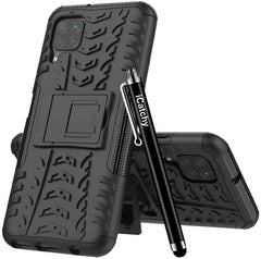 iCatchy For Huawei P40 Lite Case Heavy Duty Tough Rugged Shockproof Hybrid Kickstand Hard Case Compatible with Huawei P40 Lite Phone Cover image 0