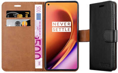 iCatchy For OnePlus 8 Pro Case Leather Wallet Book Flip Folio Stand View Cover Pouch Compatible with OnePlus 8 Pro image 2