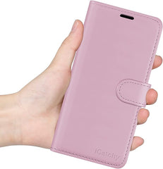 iCatchy for Samsung Galaxy M23 Case Leather Wallet Book Flip Folio Stand View Cover with Card Slots and Kickstand for Samsung Galaxy M23 Phone Cover