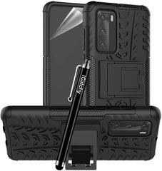 For Huawei P Smart 2020 Case, Heavy Duty Hard Tough Dual Layer Hybrid Shockproof Cover compatible For Huawei P Smart 2020 Phone Case image 1