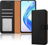 iCatchy for Honor X7B Case Leather Wallet Book Flip Folio Stand View Magnetic Protect RFID Blocking Cover Compatible with Honor X7B Phone Cover image 0