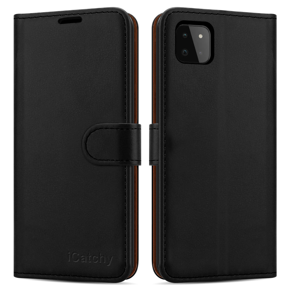 For Samsung Galaxy A22 5G Case Leather Wallet Book Flip Folio Stand View Cover Pouch for Samsung Galaxy A22 5G image 0