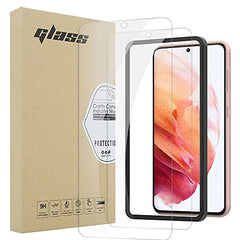 For Samsung Galaxy S21 FE Premium Tempered Glass Screen Protector with Instalation tools Tools Full Coverage Protection Screen Protector (Pack 2 with Tools) image 0