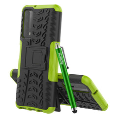 For Huawei P Smart 2021 Case, Heavy Duty Hard Tough Dual Layer Hybrid Shockproof Cover compatible For Huawei P Smart 2021 Phone Case image 1