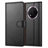 iCatchy for Honor Magic 7 Lite Case with 4 Card Slots Leather Wallet Flip Book RFID Blocking Magnetic Closure Kickstand Shockproof Protective Phone Cover Compatible with Magic 7 Lite image 0