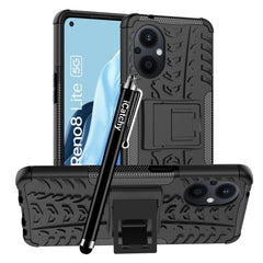 iCatchy for Oppo Reno 8 Lite 5G Case, Heavy Duty Hard Tough Dual Layer Hybrid Shockproof Cover compatible For Oppo Reno 8 Lite 5G Phone Case image 2