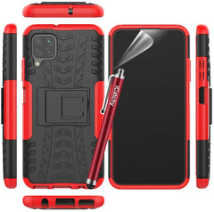 iCatchy For Huawei P40 Lite Case Heavy Duty Tough Rugged Shockproof Hybrid Kickstand Hard Case Compatible with Huawei P40 Lite Phone Cover image 2