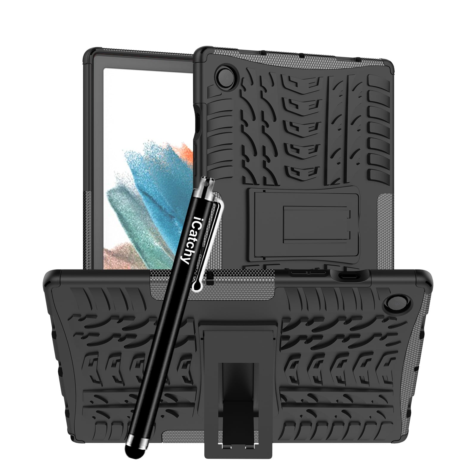 For Samsung Galaxy Tab A8 10.5 2021 Case, SM-X205 / SM-X200 Heavy Duty Hard Tough Dual Layer Hybrid Shockproof Cover compatible with Samsung Galaxy Tab A8 10.5-inch 2021 image 0