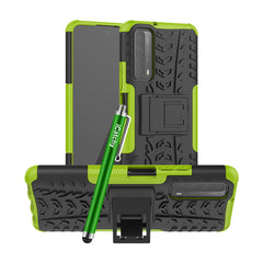 For Huawei P Smart 2021 Case, Heavy Duty Hard Tough Dual Layer Hybrid Shockproof Cover compatible For Huawei P Smart 2021 Phone Case image 2