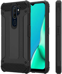 iCatchy Compatible for Oppo A9 2020 Case Heavy Duty Dual Layer Slim Armour Cover image 1