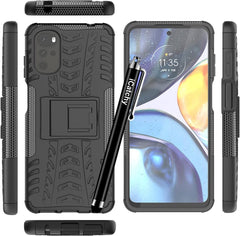 iCatchy for Motorola Moto G22 Case, Heavy Duty Armor Rugged Hard Tough Dual Layer Hybrid Shockproof Cover compatible with Motorola G22 Phone Case image 3