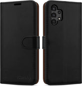 iCatchy for Samsung Galaxy A13 4G Case Leather Wallet Book Flip Folio Stand View Cover Pouch for Samsung Galaxy A13 4G image 0