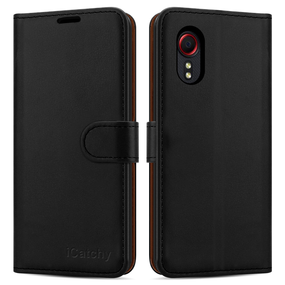 For Samsung Galaxy Xcover 5 Case Leather Wallet Book Flip Folio Stand View Cover Pouch compatible With Samsung Galaxy Xcover 5 image 0