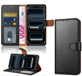 iCatchy for iPhone 17 Pro Case with 3 Card Slots Leather Wallet Flip Book Magnetic Closure Kickstand Shockproof Protective Phone Cover compatible with iPhone 17