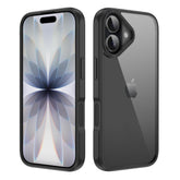 iCatchy Case for iPhone 17 6.3-Inch, Shockproof Bumper Phone Cover Military-Grade Protection Anti-Yellowing Clear Back