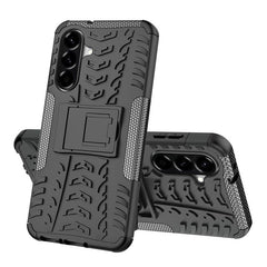 iCatchy Case for Samsung Galaxy A36 5G Military Grade Shockproof, Heavy Duty Hard Tough Dual Layer Robust Bumper Kickstand Cover and 2 Screen Protector Tempered Glass for Galaxy A36 Phone