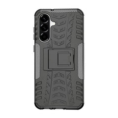 iCatchy Case for Samsung Galaxy A36 5G Military Grade Shockproof, Heavy Duty Hard Tough Dual Layer Robust Bumper Kickstand Cover and 2 Screen Protector Tempered Glass for Galaxy A36 Phone
