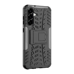 iCatchy Case for Samsung Galaxy A36 5G Military Grade Shockproof, Heavy Duty Hard Tough Dual Layer Robust Bumper Kickstand Cover and 2 Screen Protector Tempered Glass for Galaxy A36 Phone