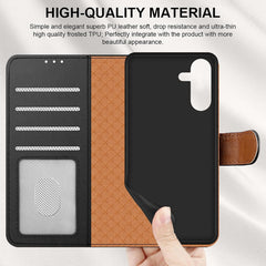 iCatchy for Samsung A26 5G Case with 4 Card Slots Leather Wallet Flip Book RFID Blocking Magnetic Closure Kickstand Shockproof Protective Phone Cover compatible with Galaxy A26