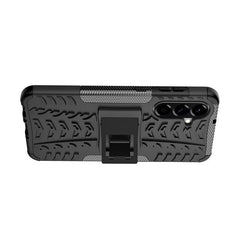 iCatchy Case for Samsung Galaxy A36 5G Military Grade Shockproof, Heavy Duty Hard Tough Dual Layer Robust Bumper Kickstand Cover and 2 Screen Protector Tempered Glass for Galaxy A36 Phone