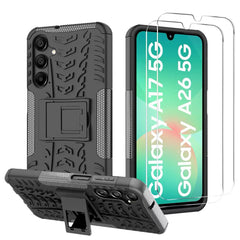 iCatchy Case for Samsung A17 5G / A26 5G, Heavy Duty Hard Tough Dual Layer Hybrid Shockproof Cover Compatible with Galaxy A26 / A17 Phone Case