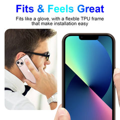 iCatchy Case Compatible with iPhone 14 6.1-Inch, Shockproof Bumper Cover, Anti-Scratch Clear Back image 3