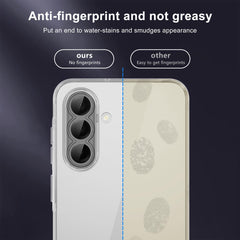 iCatchy Case for Samsung A37 / A36 Phone, Shockproof Transparent Anti-Scratch Bumper Back Cover with 2-Pack Tempered Glass Screen Protector for Galaxy A37 / A36 (Clear)