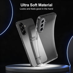 iCatchy Case for Samsung A57 Phone, Shockproof Transparent Anti-Scratch Bumper Back Cover with 2-Pack Tempered Glass Screen Protector for Galaxy A57 (Clear)