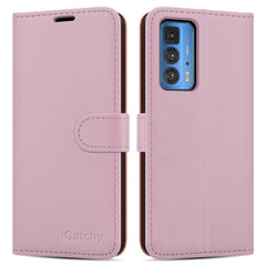 For Motorola Edge 20 Pro Case Leather Wallet Book Flip Folio Stand View Cover Pouch for Motorola Edge 20 Pro image 1