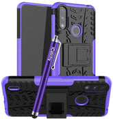 For Motorola Moto E7i Power Case, Heavy Duty Hard Tough Dual Layer Hybrid Shockproof Cover compatible With Motorola Moto E7i Power Phone Case