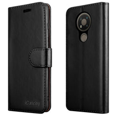 For Nokia 3.4 Case Leather Wallet Book Flip Folio Stand View Cover Pouch for Nokia 3.4 image 1