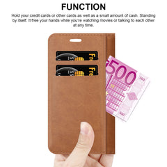 iCatchy for Xiaomi Redmi Note 11 Case Leather Wallet Book Flip Folio Stand View Cover with Card Slots and Kickstand for Redmi Note 11 Phone Cover image 3