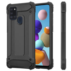 For Samsung Galaxy A21S Case Impact Heavy Duty Hard Tough Dual Layer Armour Defender Case For Samsung Galaxy A21S image 0