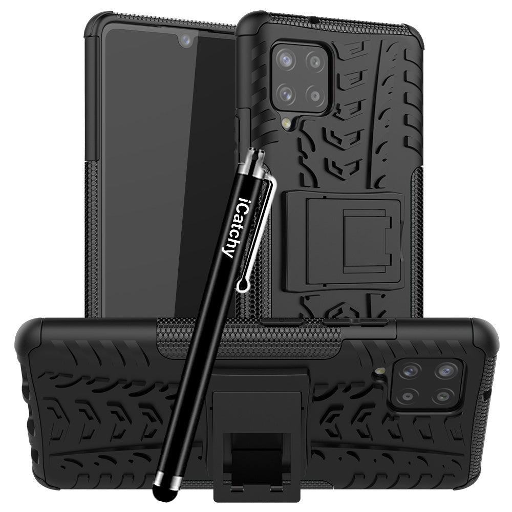 For Samsung Galaxy A42 5G Case, Heavy Duty Hard Tough Dual Layer Hybrid Shockproof Cover compatible For Samsung Galaxy A42 5G Phone Case image 2