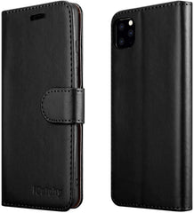iCatchy For iPhone 11 Case Leather Wallet Book Cover Pouch for iPhone 11 image 0