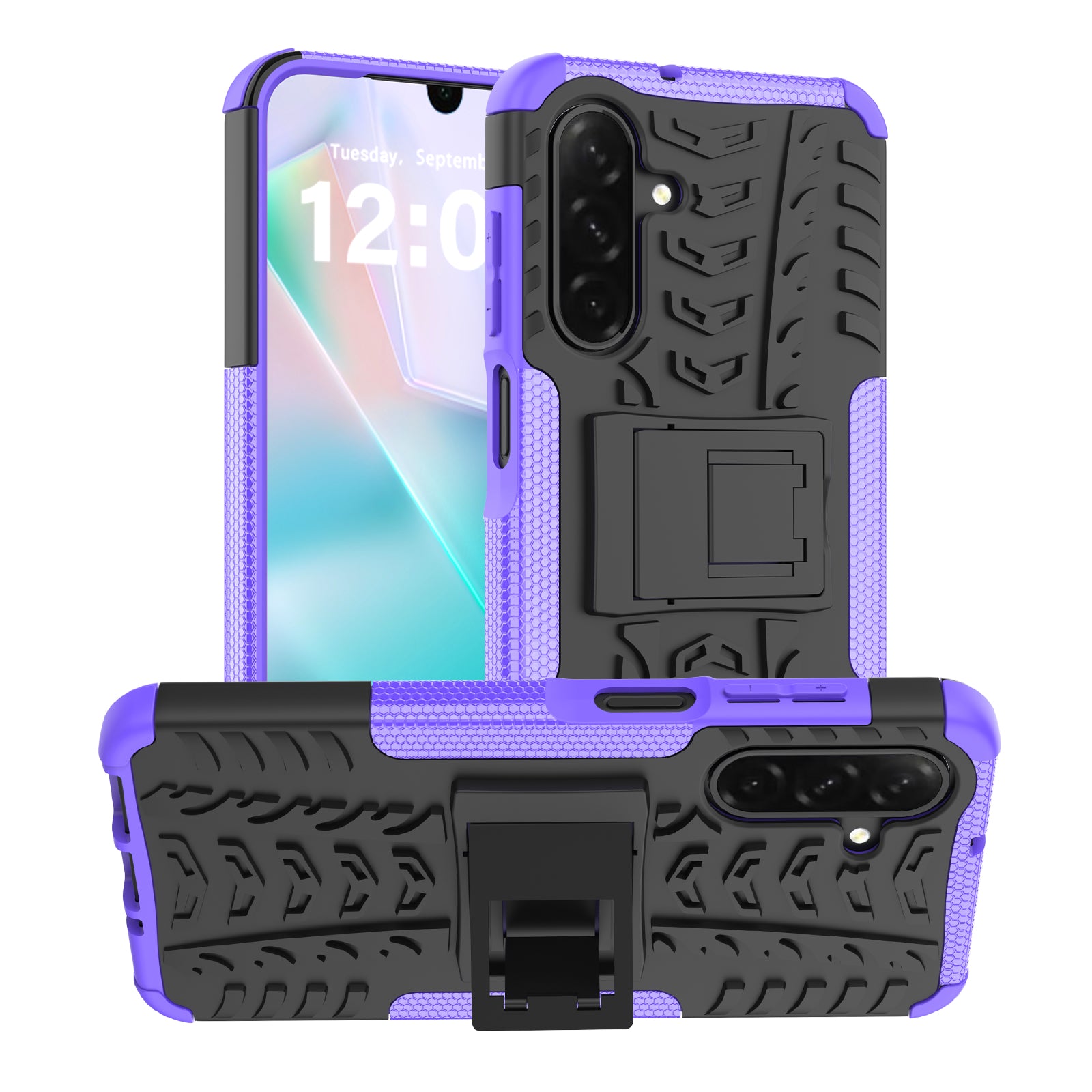 iCatchy Case for Samsung A17 5G / A26 5G, Heavy Duty Hard Tough Dual Layer Hybrid Shockproof Cover Compatible with Galaxy A26 / A17 Phone Case