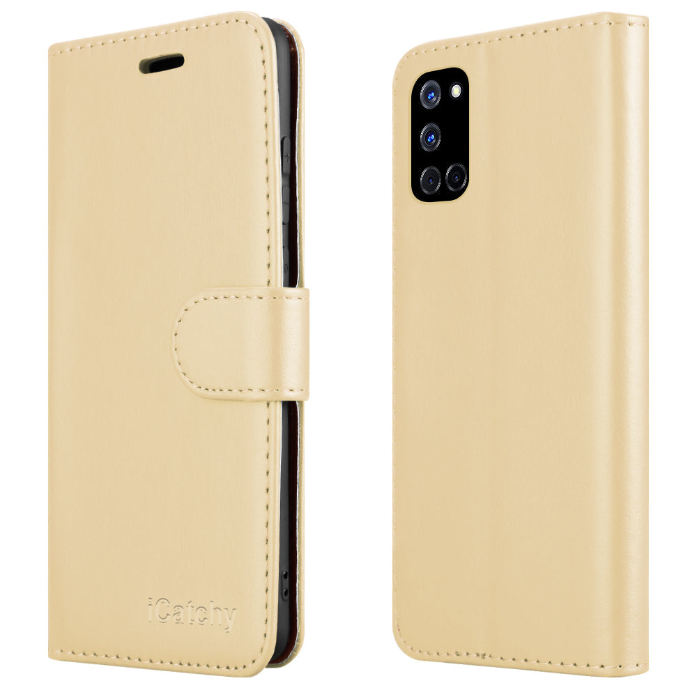 For Oppo A72 Case Leather Wallet Book Flip Folio Stand View Cover Pouch for Oppo A72