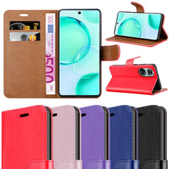 For Honor 50 Case Leather Wallet Book Flip Stand View Magnetic Closure Cover image 2