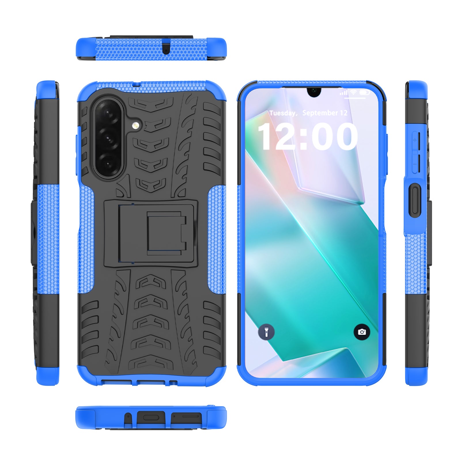 iCatchy Case for Samsung A17 5G / A26 5G, Heavy Duty Hard Tough Dual Layer Hybrid Shockproof Cover Compatible with Galaxy A26 / A17 Phone Case