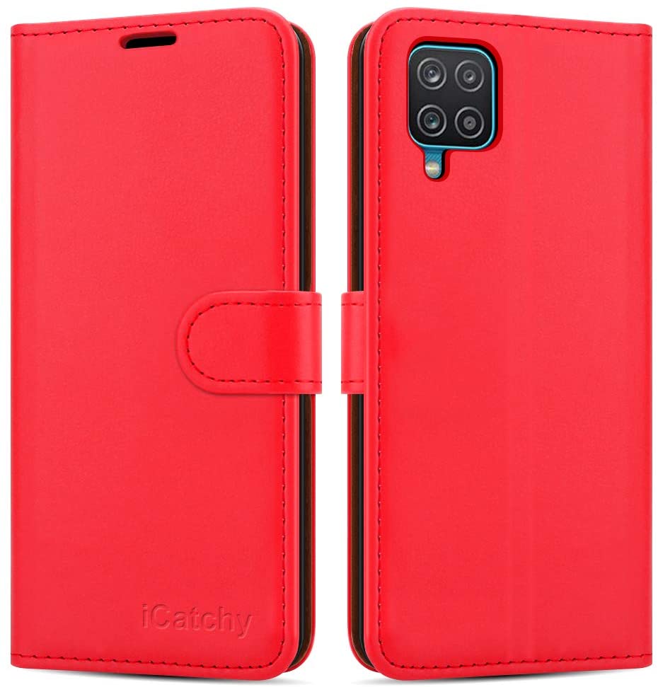 For Samsung Galaxy S21 Ultra 5G Case Leather Wallet Flip Stand View Cover with Card Slots Compatible with Galaxy S21 Ultra 5G (6.8'') Phone Cover