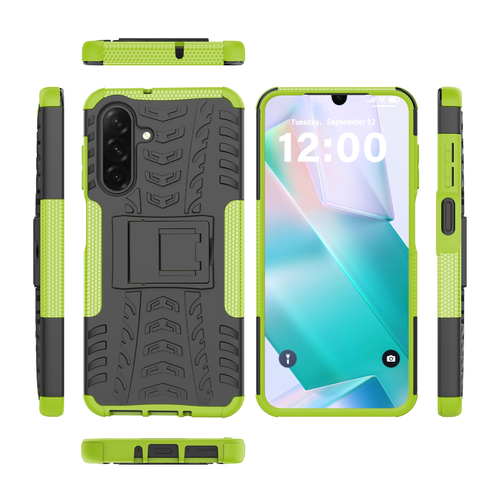 iCatchy Case for Samsung A17 5G / A26 5G, Heavy Duty Hard Tough Dual Layer Hybrid Shockproof Cover Compatible with Galaxy A26 / A17 Phone Case