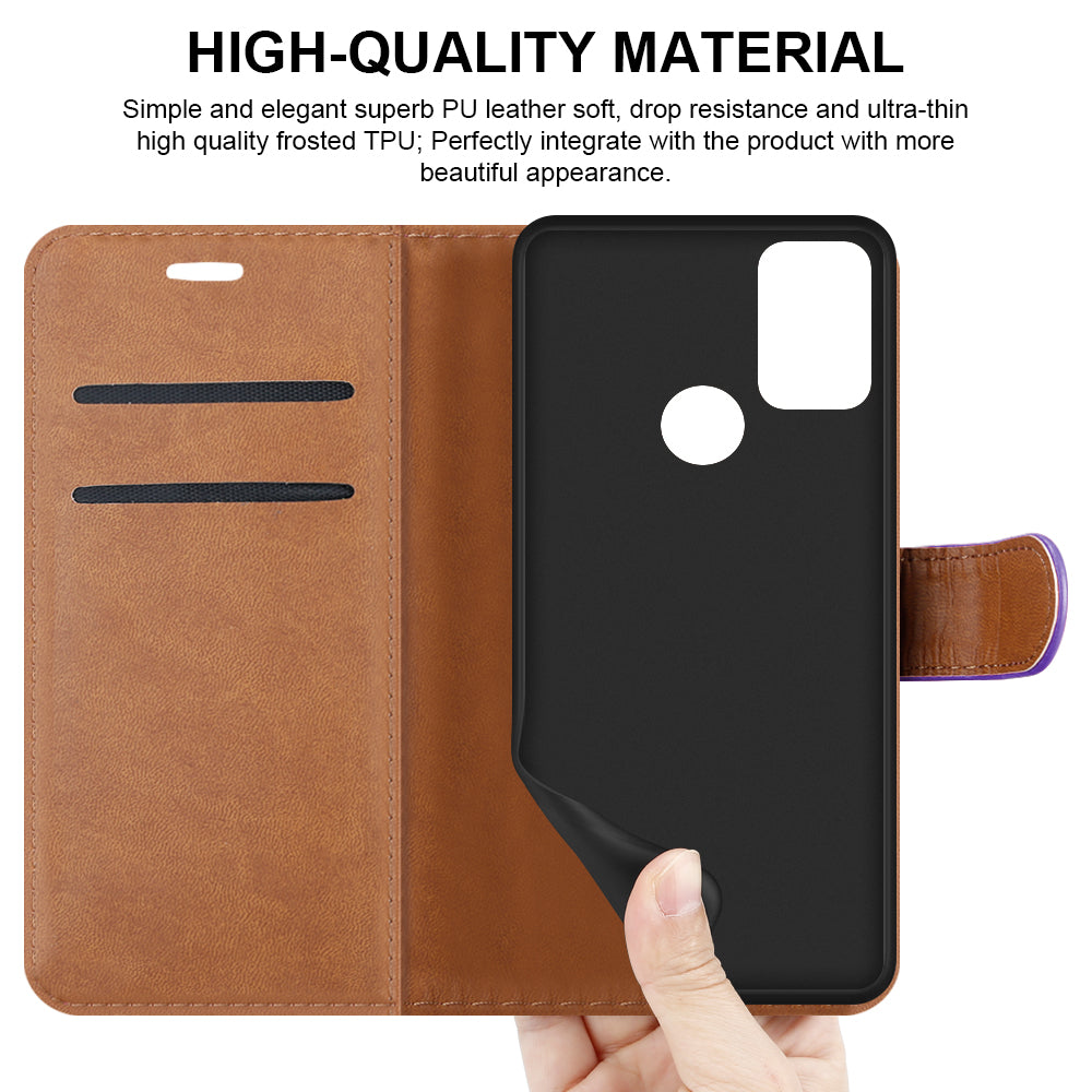 For Motorola Moto G50 Case Leather Wallet Book Flip Folio Stand View Cover Pouch for Motorola Moto G50 image 4