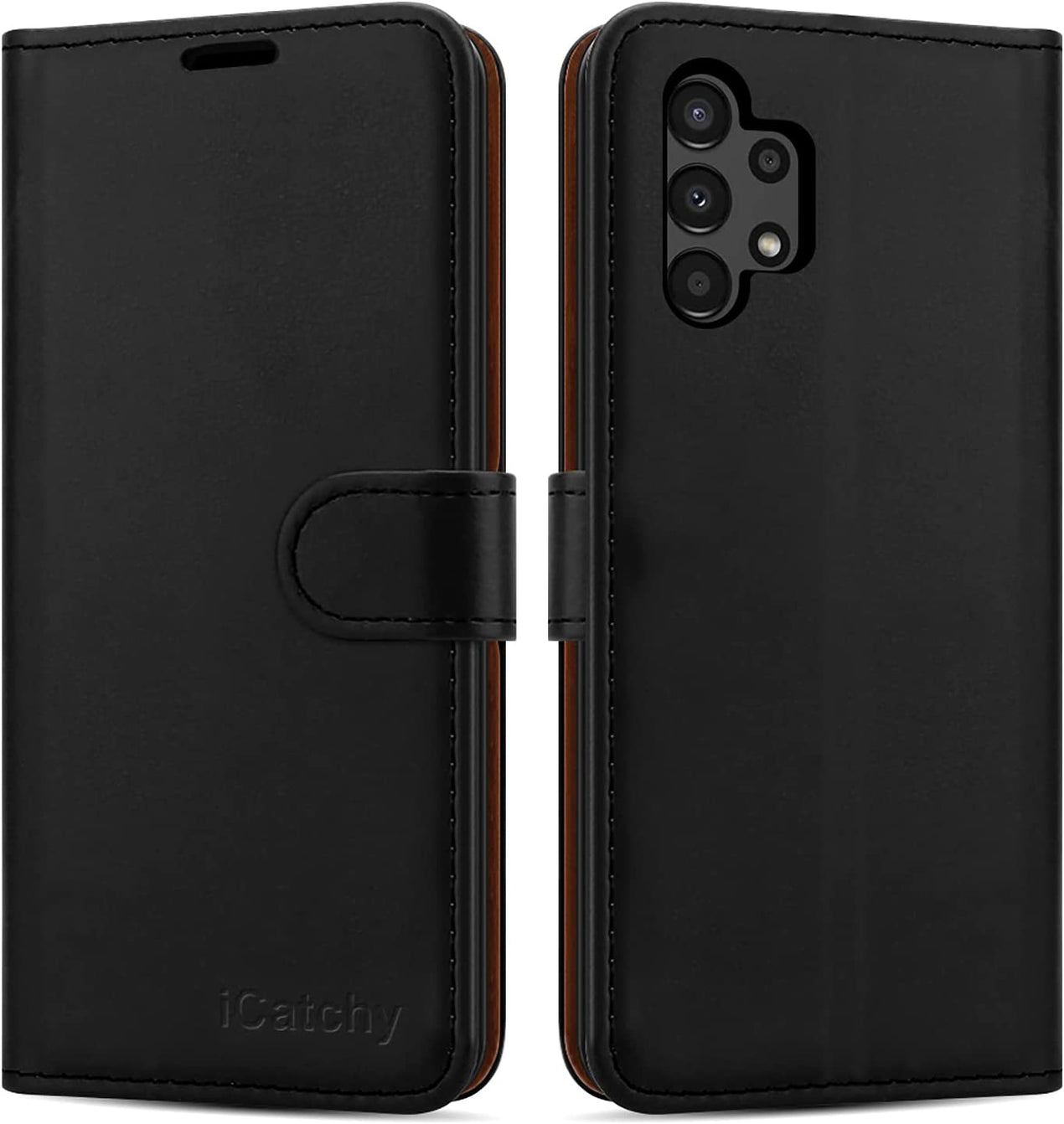 For Samsung Galaxy A12 Case Leather Wallet Book Flip Stand Cover For