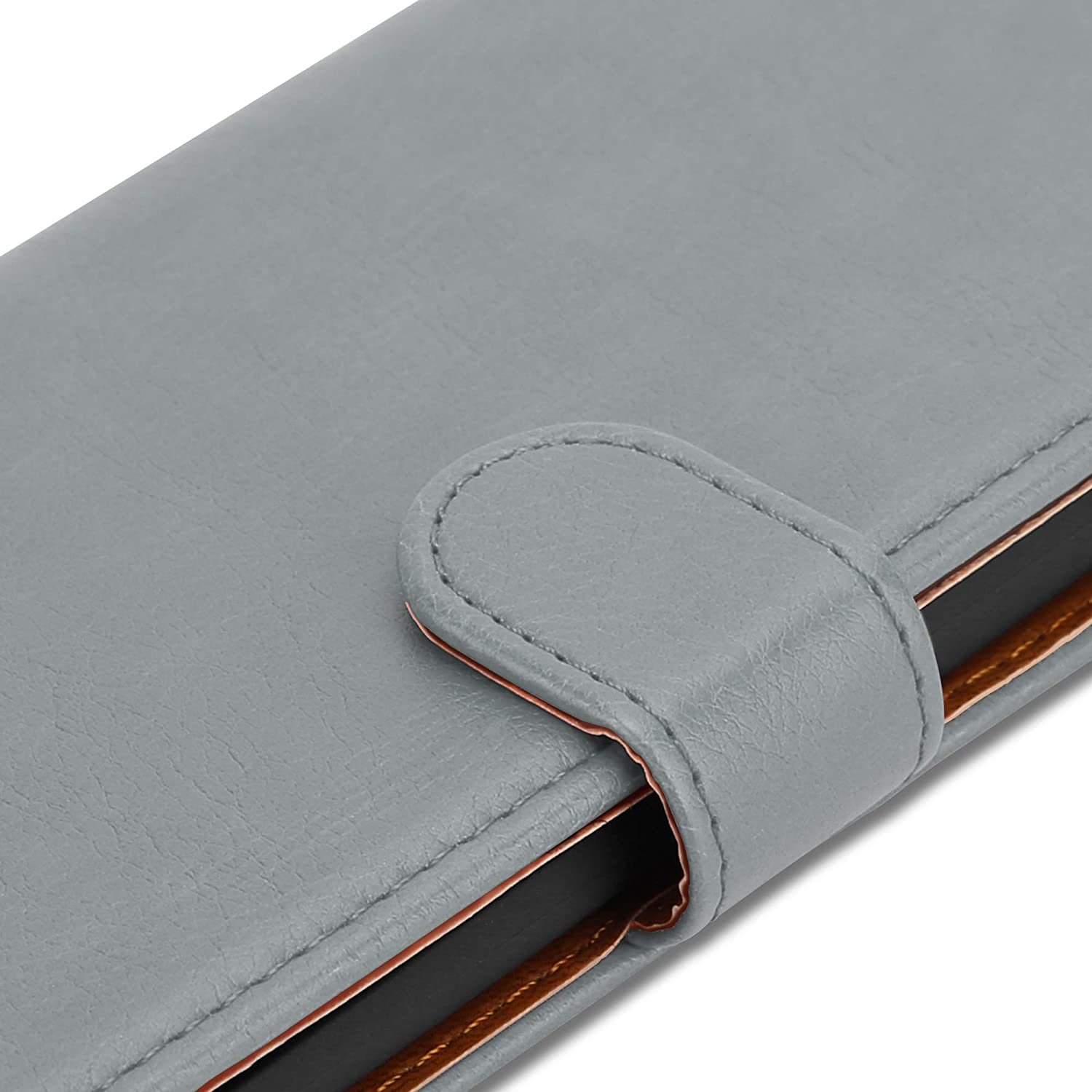 For Samsung Galaxy S21 Case Leather Wallet Flip Stand View Cover with Card Slots Compatible with Galaxy S21 (6.2'') Phone Cover image 5